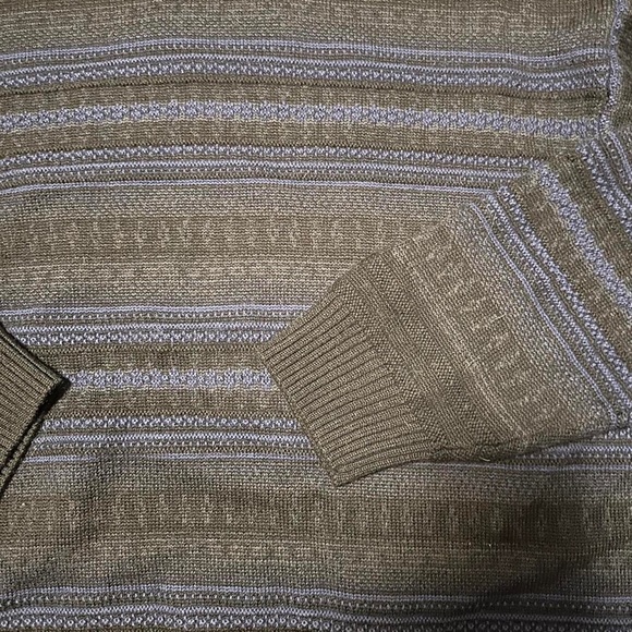 🌥️fair isle printed turtle neck oversized sweater - Picture 2 of 3